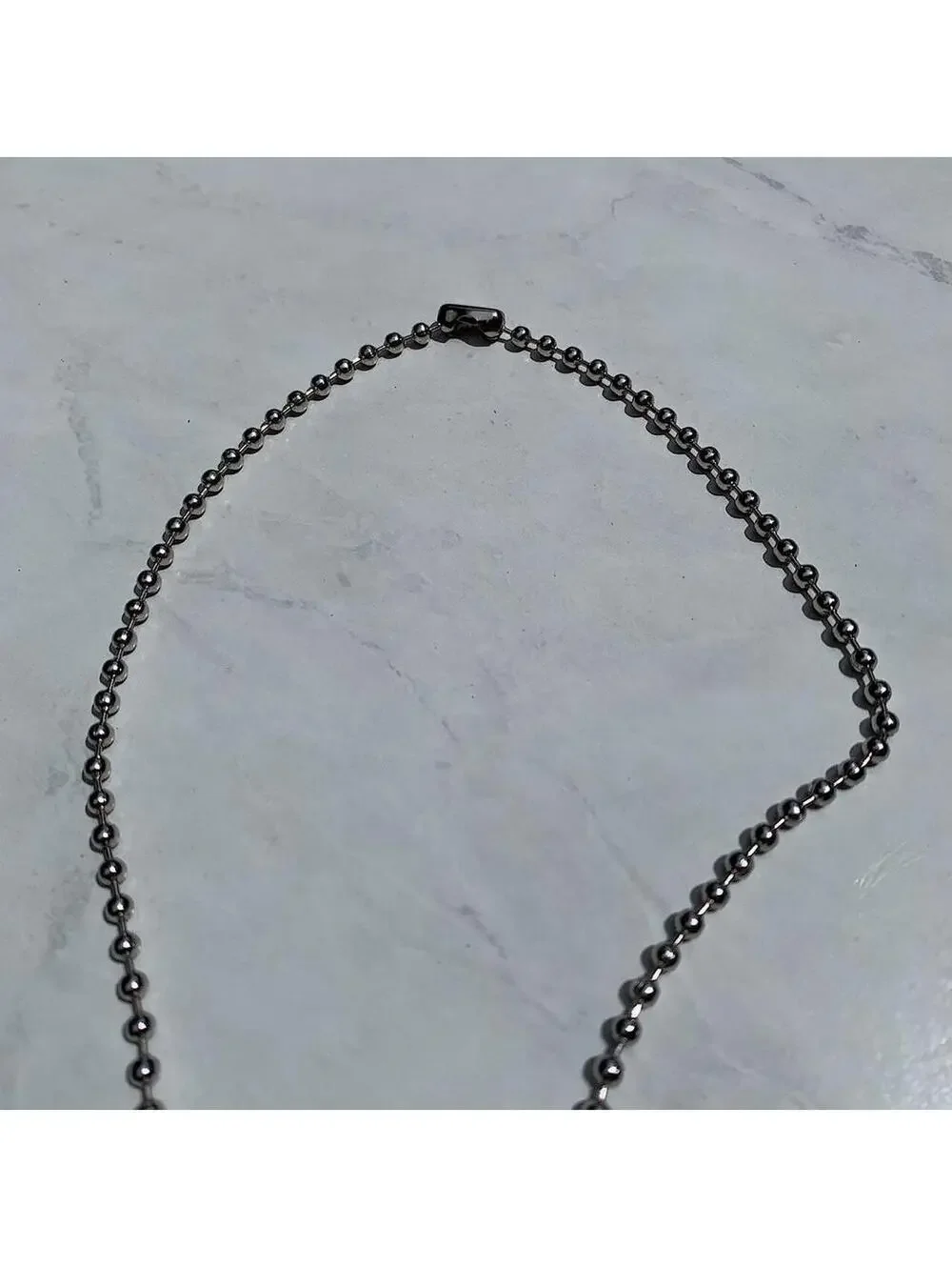 Steel Star Pendant y2k Cyber style choker necklace. Men’s women’s unisex. 17.5